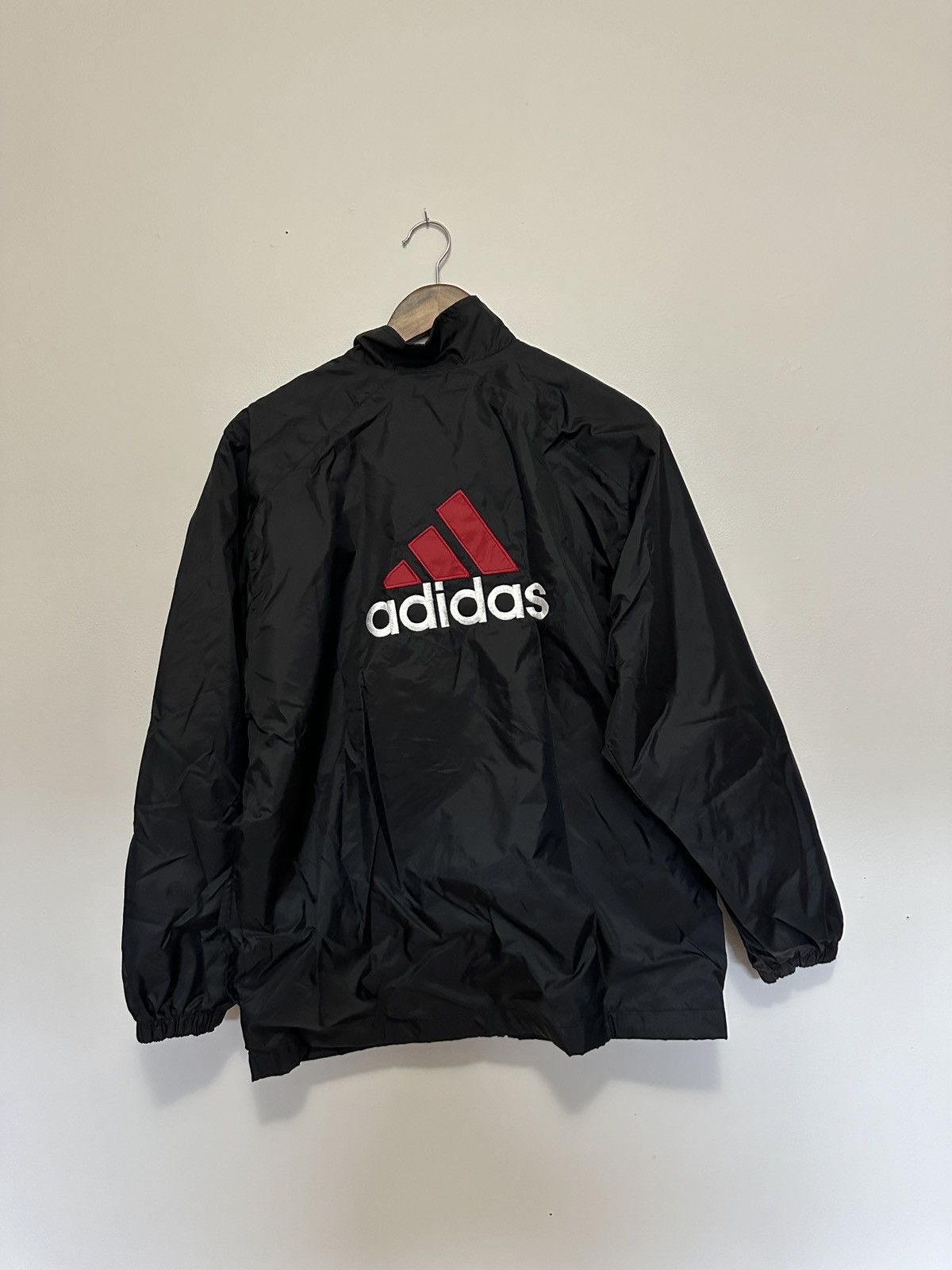 Adidas Vintage 90's Adidas Nylon Windbreaker Size US XL / EU 56 / 4 - 2 Thumbnail