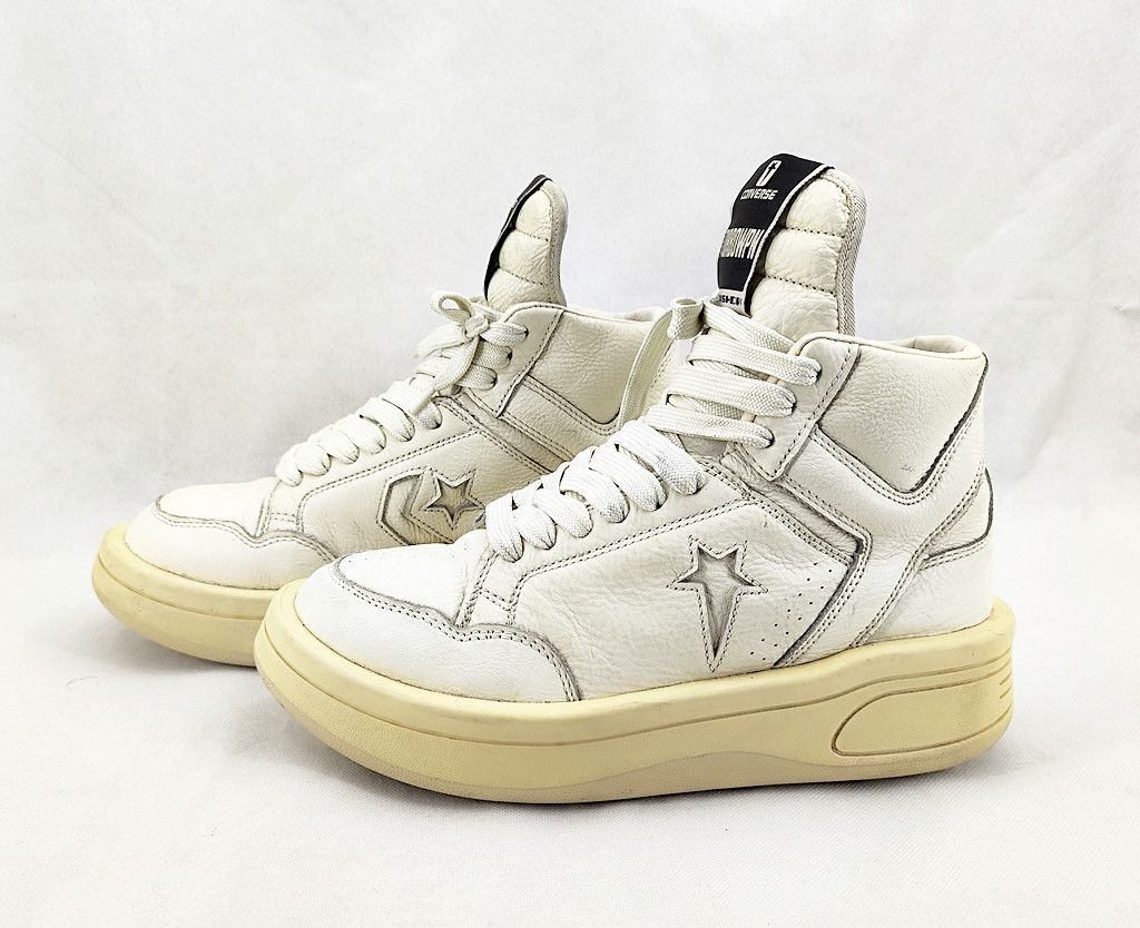 Converse × Rick Owens RICK OWEN x CONVERSE turbowpn off white size 