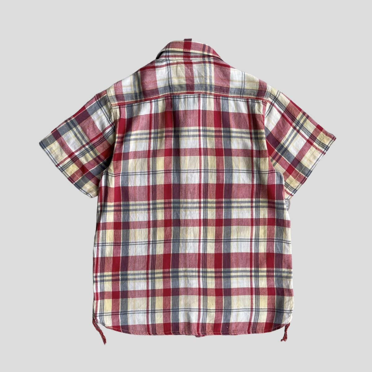 Japanese Brand Houston Plaid Double Pocket Shirt Size US M / EU 48-50 / 2 - 7 Thumbnail