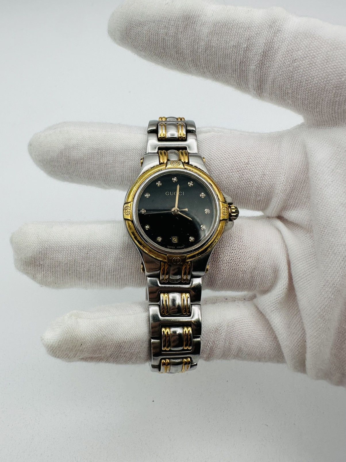 大学生 割引 Japanese YAMAMOTO KANSAI Vintage × Yamamoto Kansai × Brand 3針（時、分、秒）