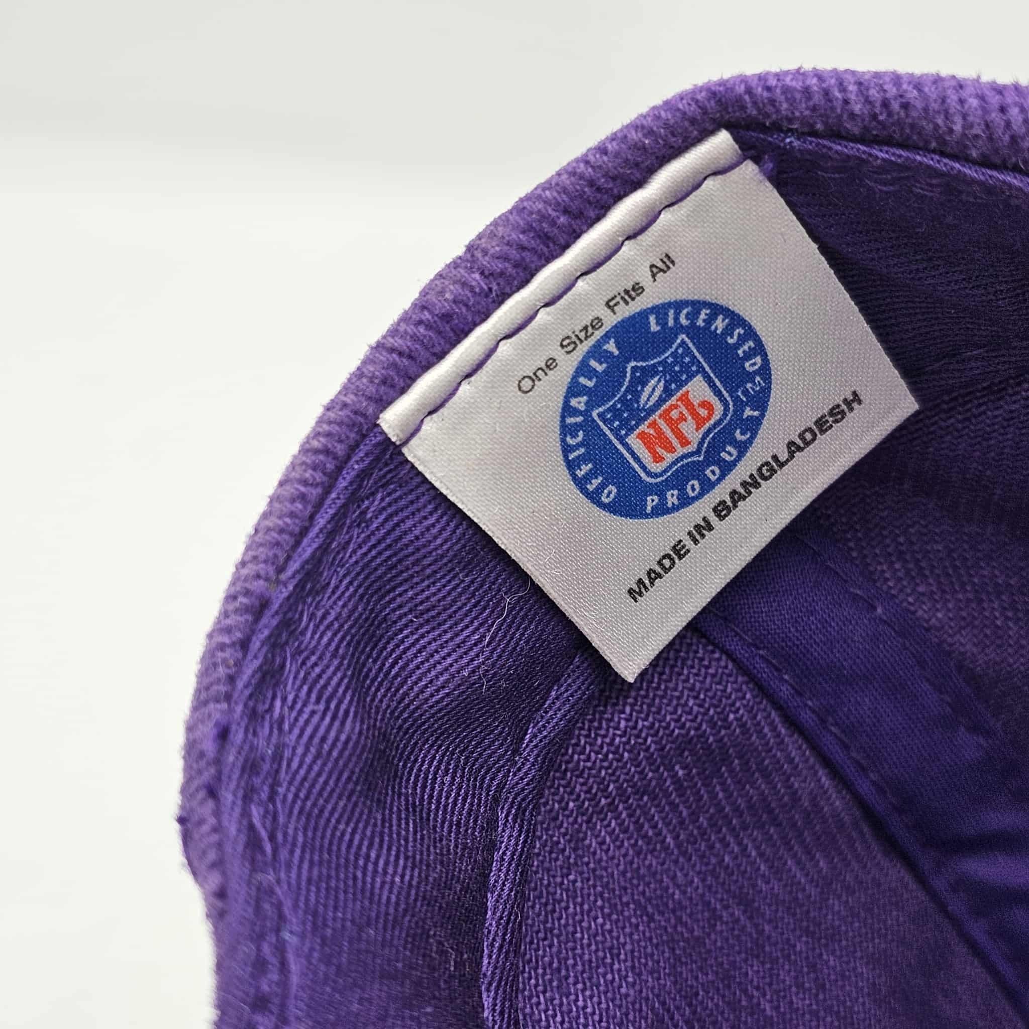 NFL Minnesota Vikings Vintage 90s Logo Athletic Snapback Hat Size ONE SIZE - 8 Thumbnail