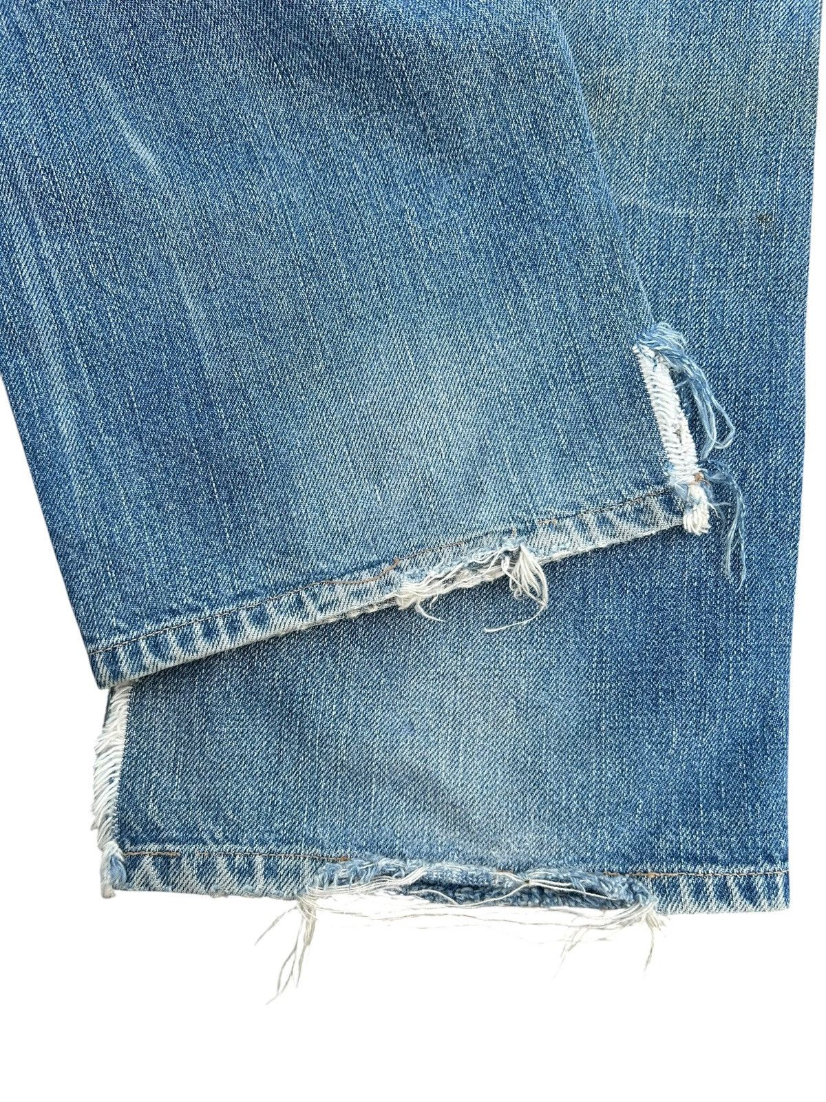 Kapital Vintage Levis Big E Selvedge Thrashed Denim Jeans Size US 29 - 12 Thumbnail