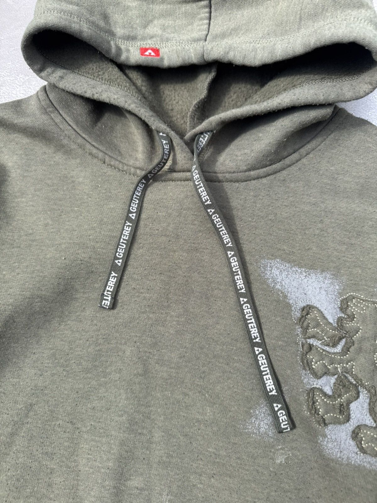 Vintage Vintage Geuterey Diesel Style Baggy Y2k Hoodie Size US L / EU 52-54 / 3 - 8 Thumbnail