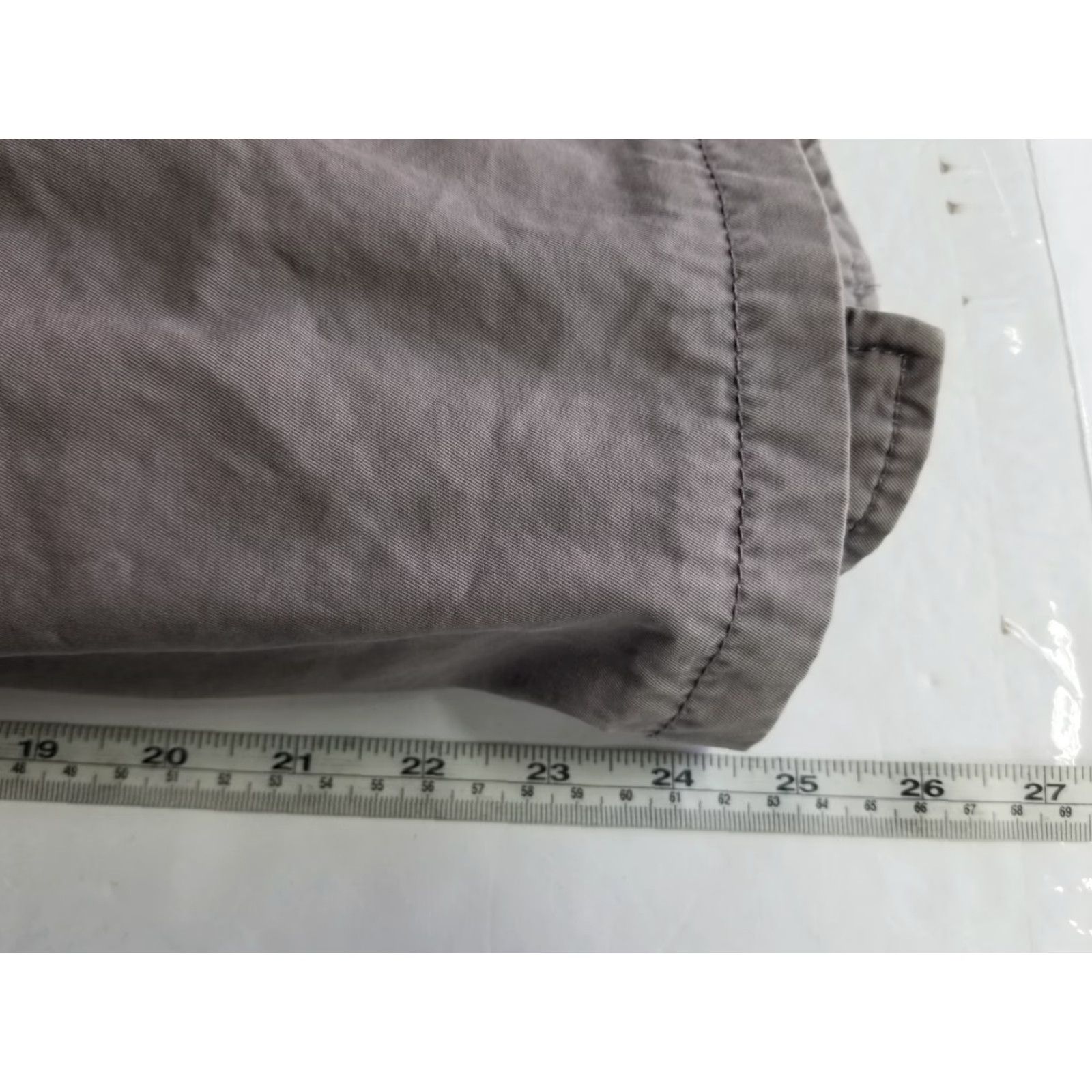 Banana Republic Banana Republic Jacket Womens Medium Denim Zip Casual Pockets Button Gray Size M / US 6-8 / IT 42-44 - 6 Thumbnail