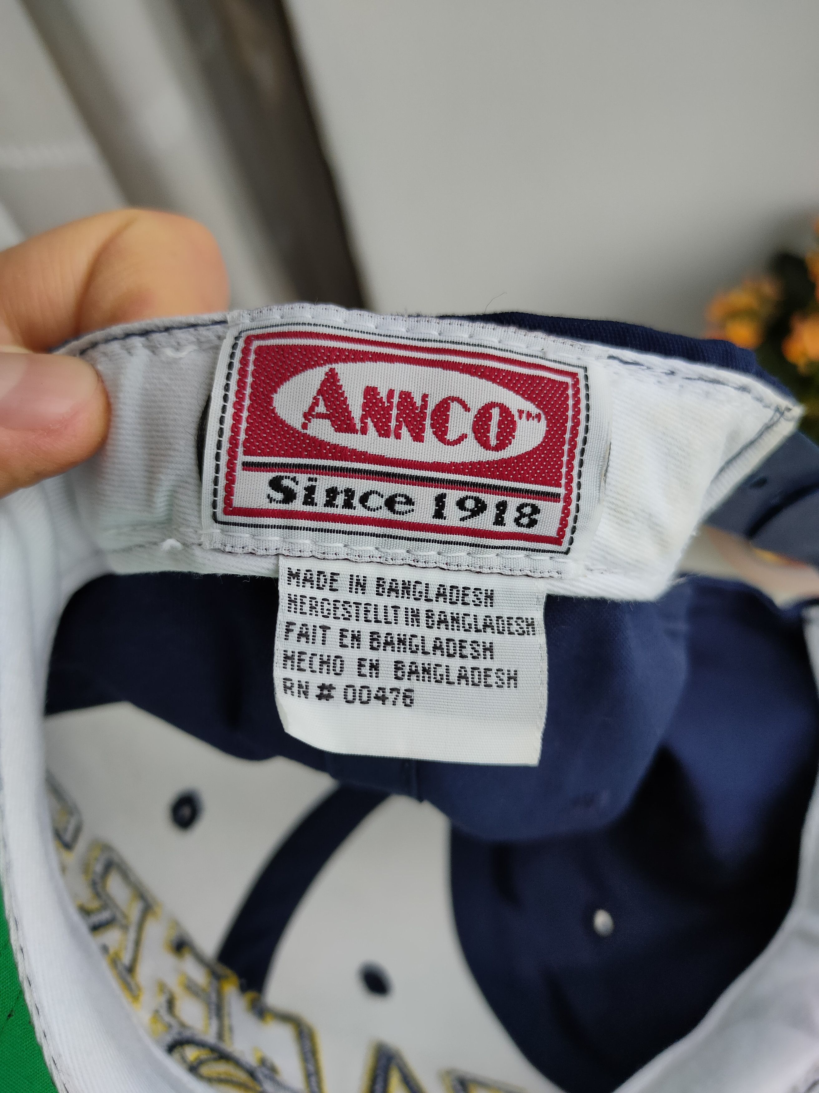 NBA Vintage Y2K NBA Indiana Pacers cap Annco since 1918 Size ONE SIZE - 9 Thumbnail