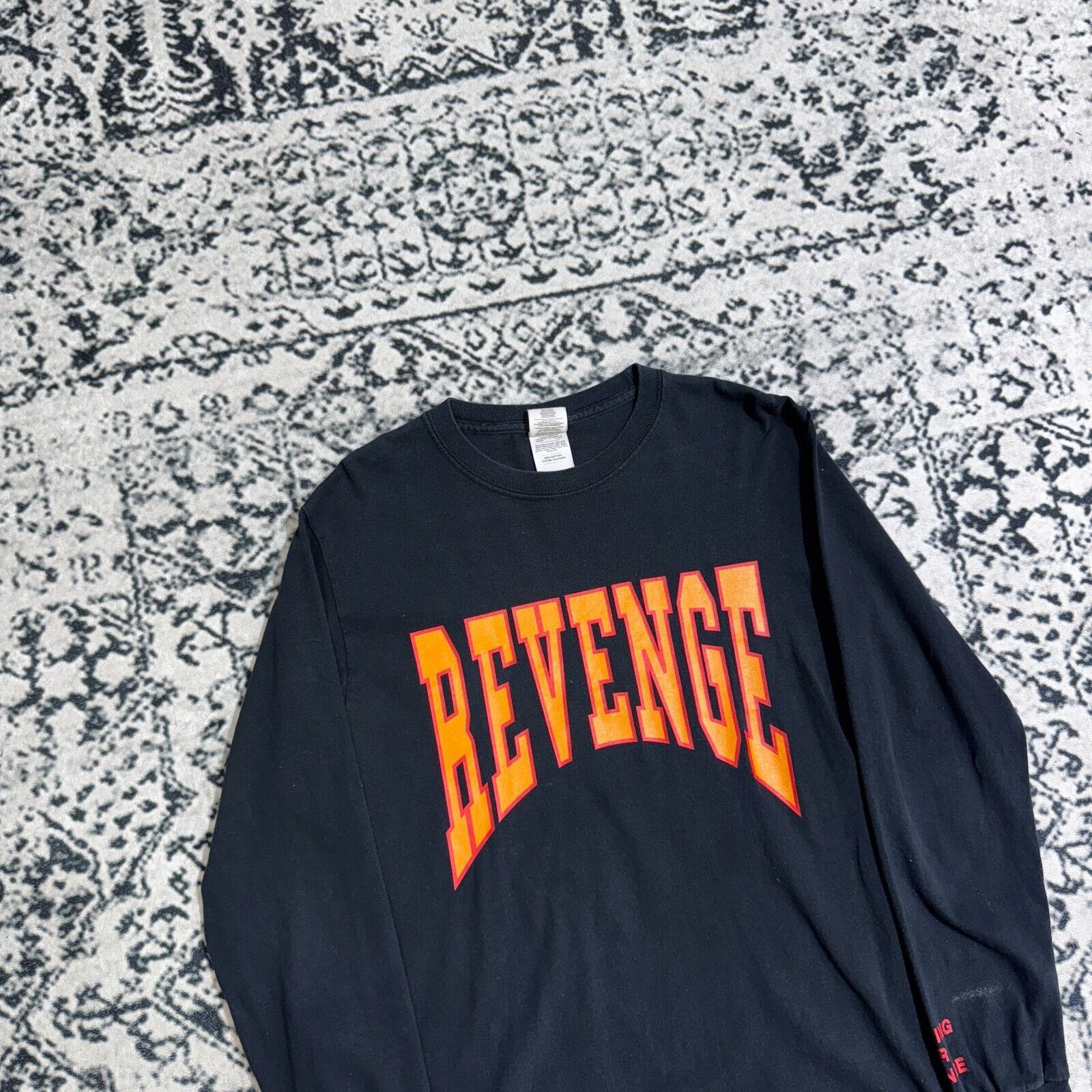 Vintage Drake Black Cotton Long Sleeve Size S Summer Sixteen T-S Size US S / EU 44-46 / 1 - 3 Thumbnail