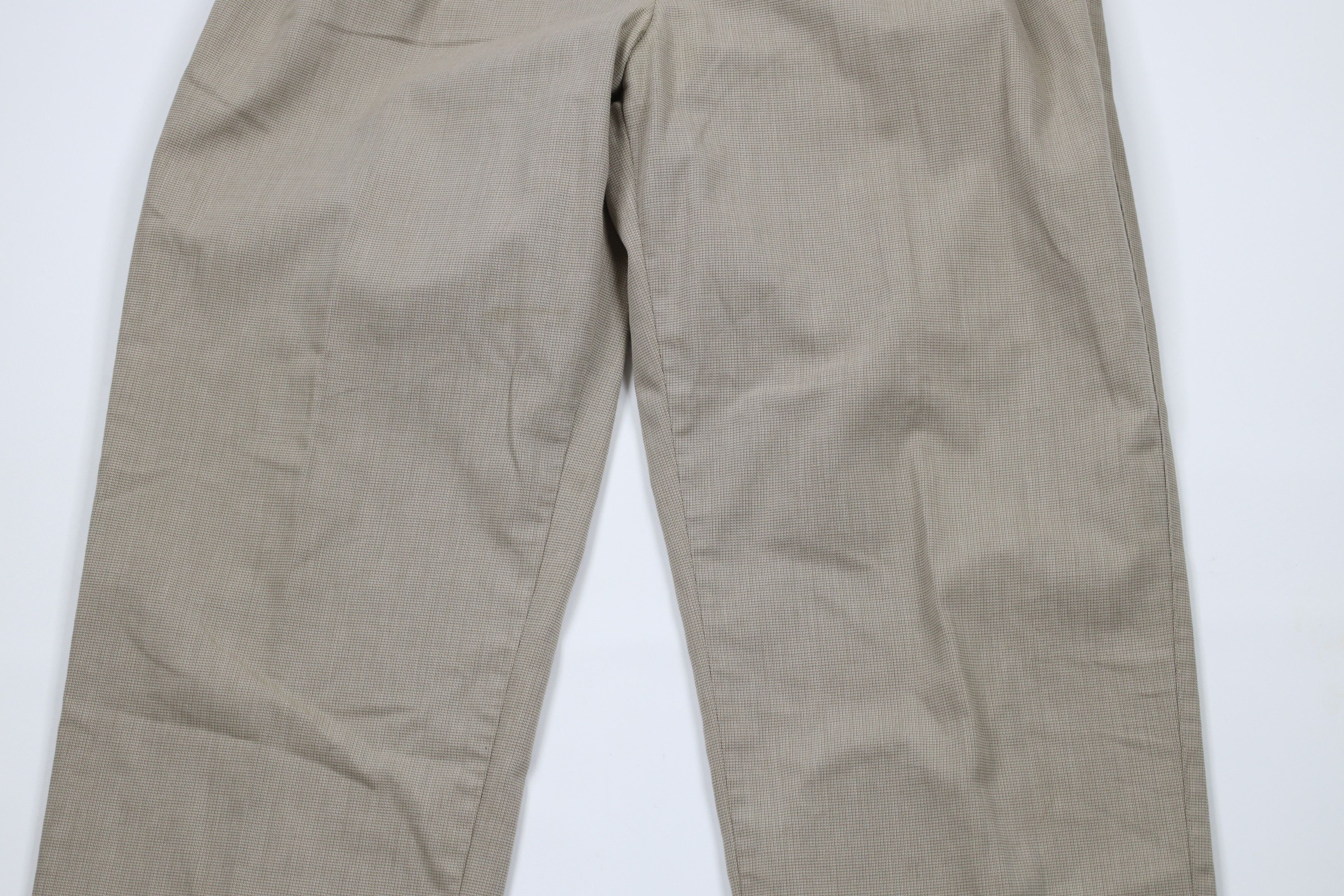 Vintage Vintage 90s Streetwear Pleated Cuffed Wide Leg Chino Pants Size US 36 / EU 52 - 3 Thumbnail