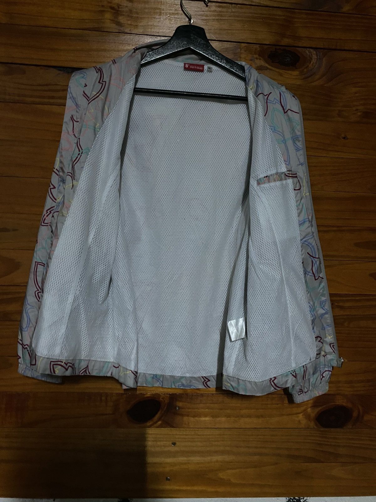 Japanese Brand Huitième 8e Sports Studio Women’s Lightweight Printed Jacket Size M / US 6-8 / IT 42-44 - 6 Thumbnail