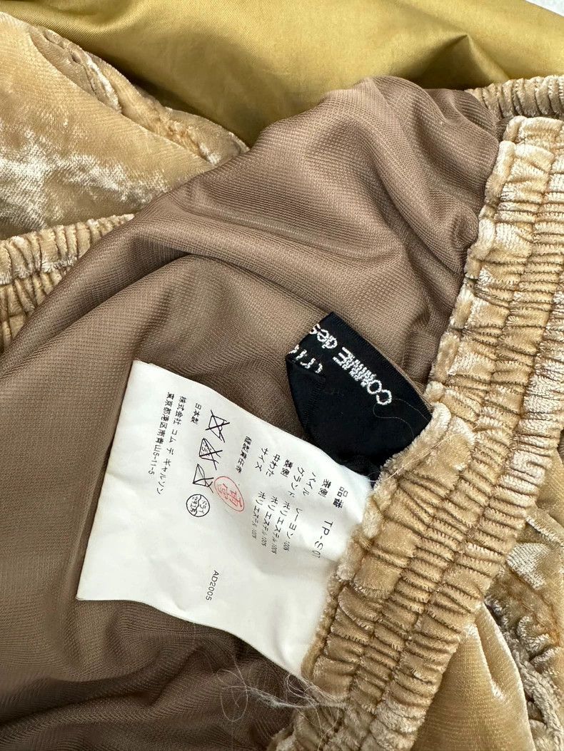Comme des Garcons Comme Des Garcons Light brown velvet overskirt Size 24" / US 00 / IT 34 - 9 Thumbnail
