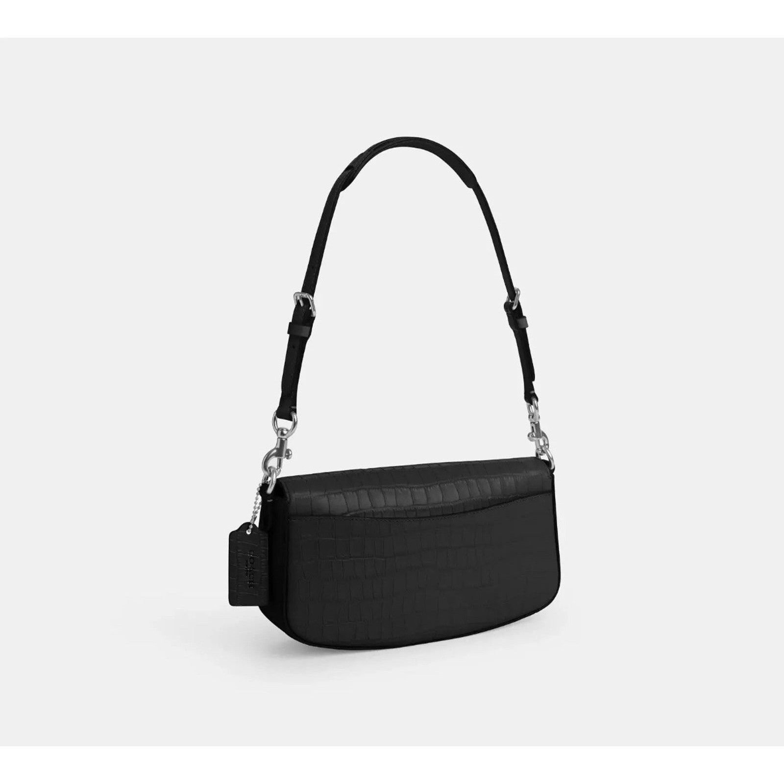Coach Coach Andrea Crossbody Shoulder Bag Croc Embossed CT770 Size ONE SIZE - 7 Thumbnail