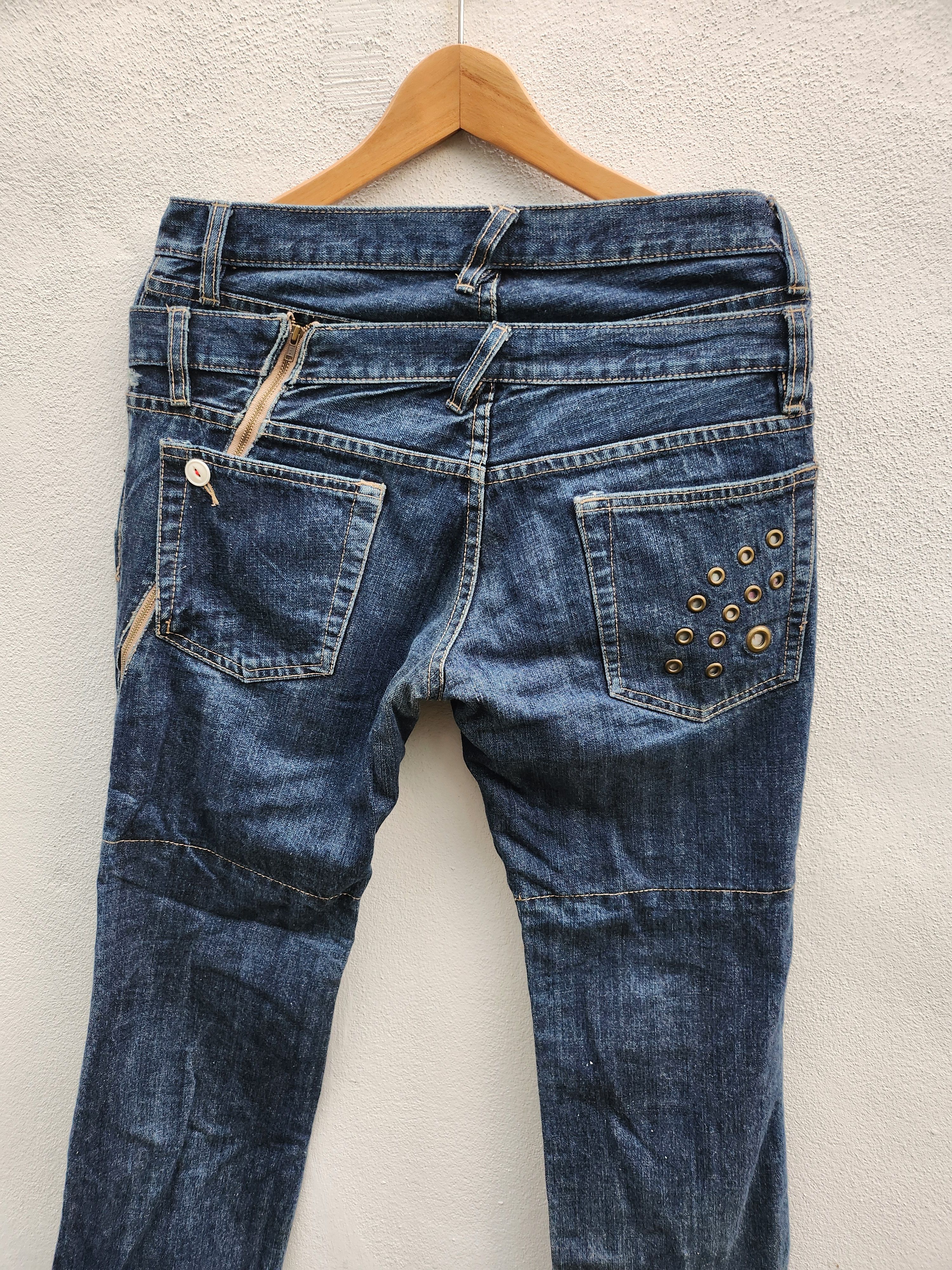 PPFM 💥PPFM Double Waist Denim Avant Garde Japan Size US 30 / EU 46 - 9 Thumbnail