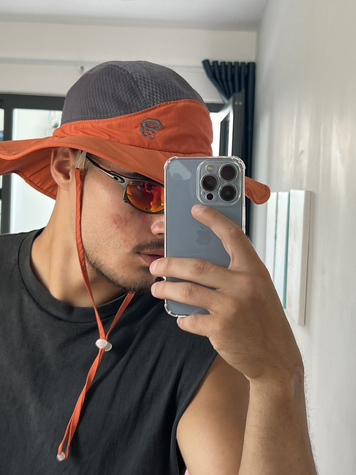 Mountain Hardwear Mountain Hardwear Technical Sun Hat Orange Trail Cap Size ONE SIZE - 3 Thumbnail