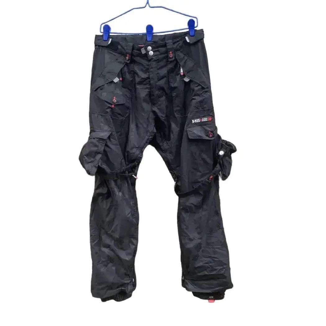 Goretex CRAZY💥 Nix Unisex Ski Multi Pocket Zip Pants Spring Waist L Size US 34 / EU 50 - 1 Thumbnail