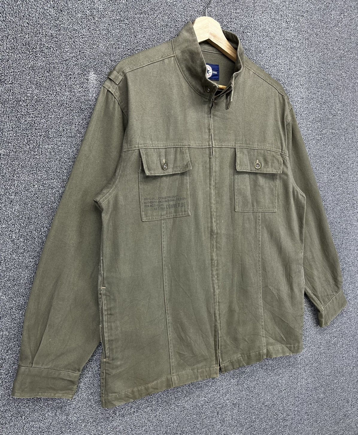 Converse Vintage Converse Military Style Jacket Size US L / EU 52-54 / 3 - 2 Thumbnail