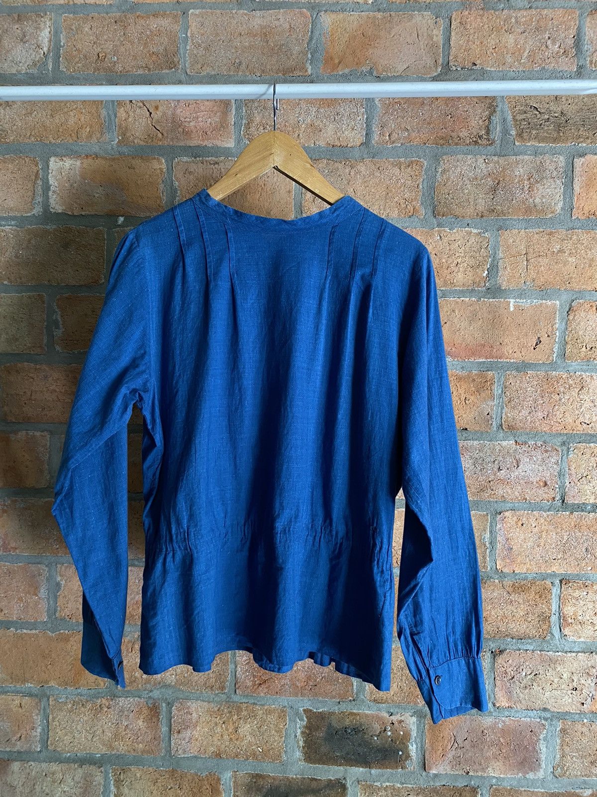 45rpm 45rpm Ruffled indigo Blouse Size XS / US 0-2 / IT 36-38 - 3 Thumbnail