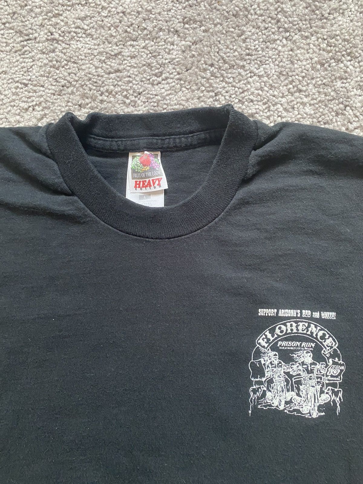 Harley Davidson × Vintage Vintage Harley Davidson Flames Longsleeve Tee Shirt Size US L / EU 52-54 / 3 - 5 Thumbnail