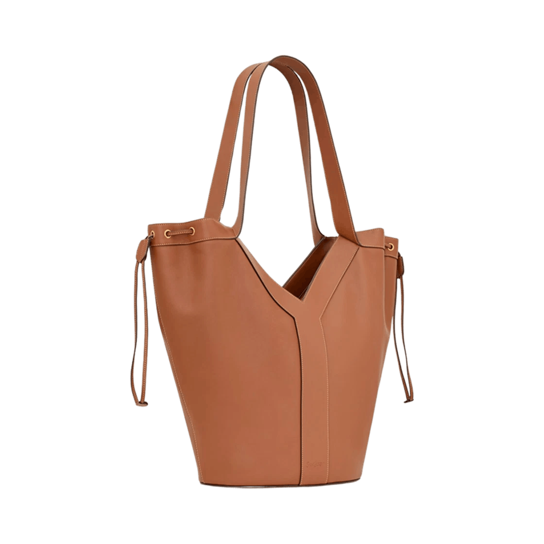 Saint Laurent Paris o1bcso1str1225 Size:OS/Y Large Hobo in Brown Size ONE SIZE - 2 Thumbnail