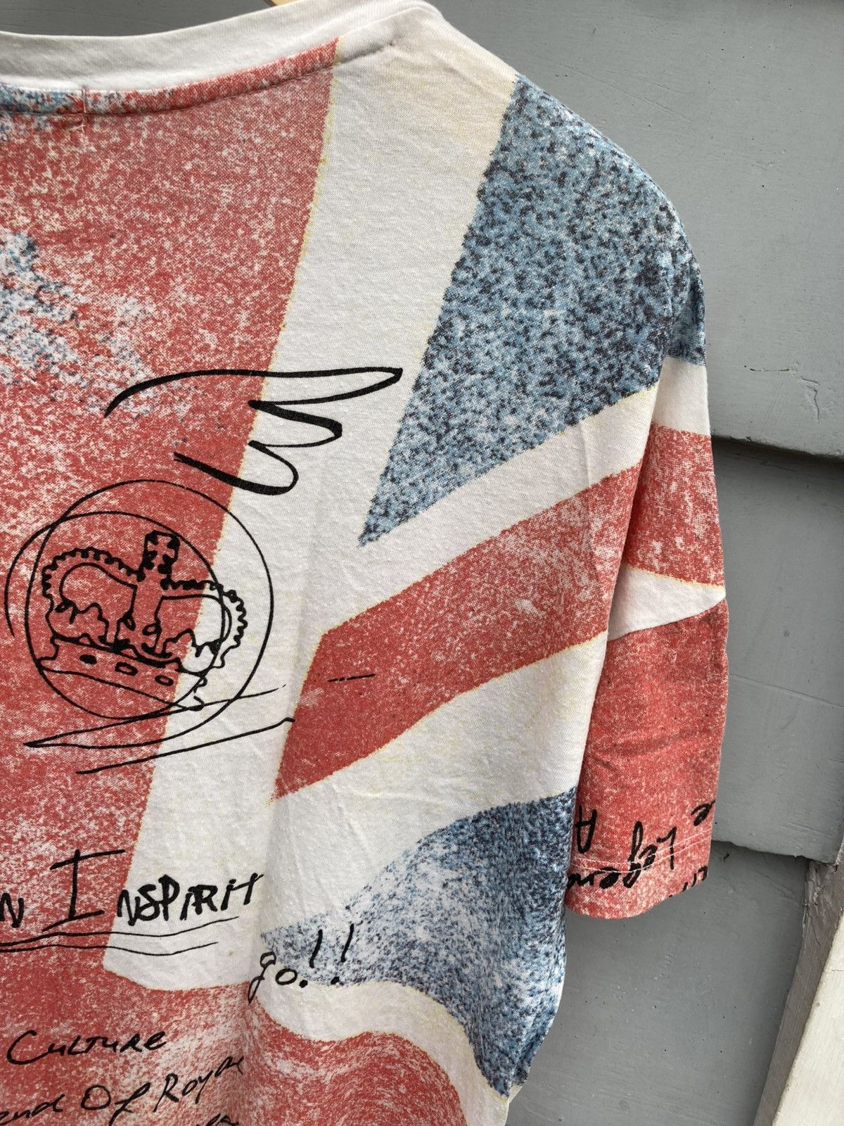 Japanese Brand × Vintage Japanese Brand All Over Print Uk Flag Size US L / EU 52-54 / 3 - 12 Thumbnail