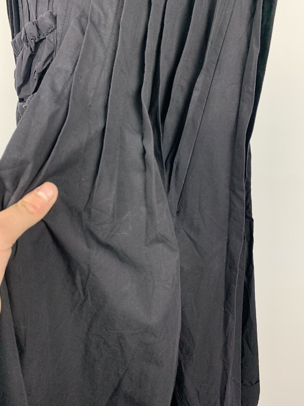 Rundholz Rundholz Avant-Garde Pleated Cargo Multipocket Dress Black Size M / US 6-8 / IT 42-44 - 18 Thumbnail