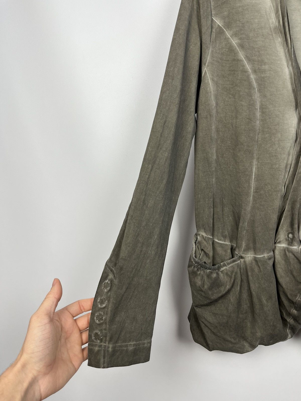 Rundholz Ladies Rundholz Black Label Avant-Garde Ombre Cardigan Size L / US 10 / IT 46 - 13 Thumbnail