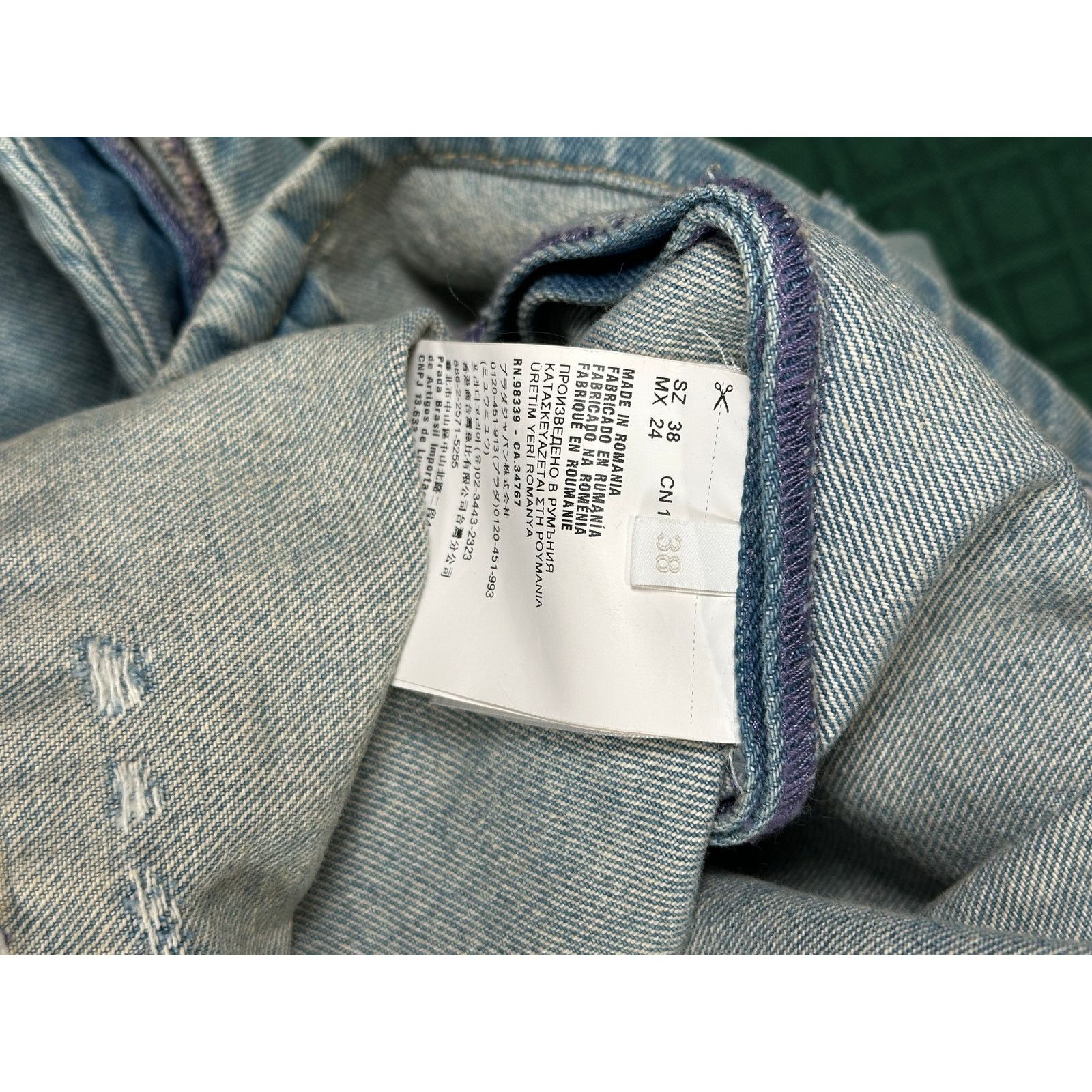 Prada Prada Denim Shift Dress Light Blue Size 38 Excellent Size M / US 6-8 / IT 42-44 - 4 Thumbnail