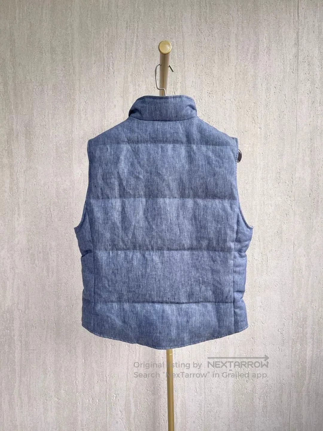 Brunello Cucinelli Brunello Cucinelli Blue Down Vest. Size US S / EU 44-46 / 1 - 2 Thumbnail
