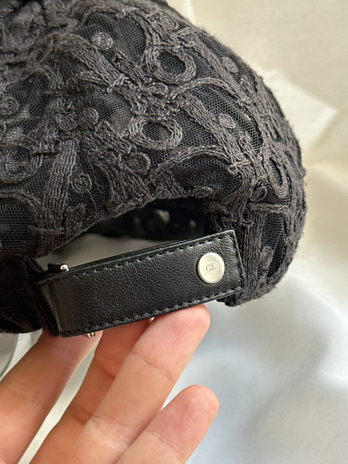 Dior Christian Dior Baseball Cap Oblique Technical Tulle Medium Size ONE SIZE - 5 Thumbnail