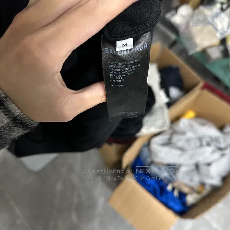 Balenciaga Balenciaga Slime Logo Letter T-Shirt Size US M / EU 48-50 / 2 - 5 Thumbnail
