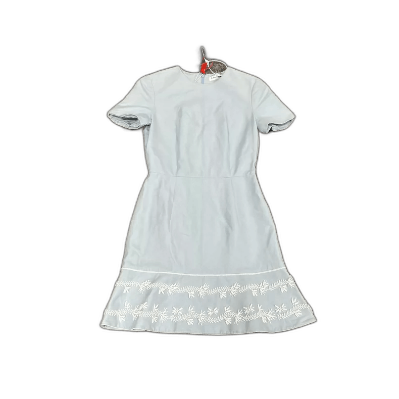 Dior Baby Blue Dior Dress with Embroidery Size XS / US 0-2 / IT 36-38 - 1 Thumbnail