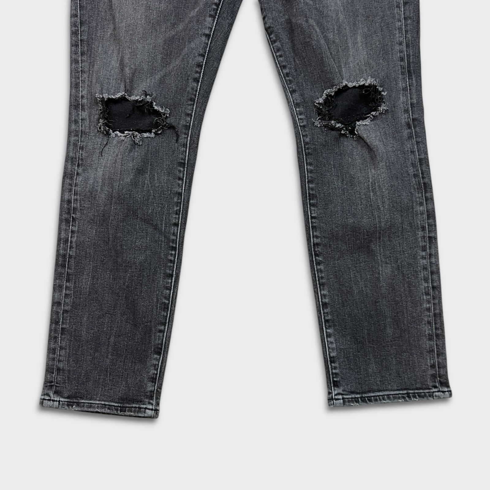 American Eagle Outfitters × Vintage American Eagle Jean 34x29 Next Level Flex Slim Distress Pant Size US 34 / EU 50 - 4 Thumbnail
