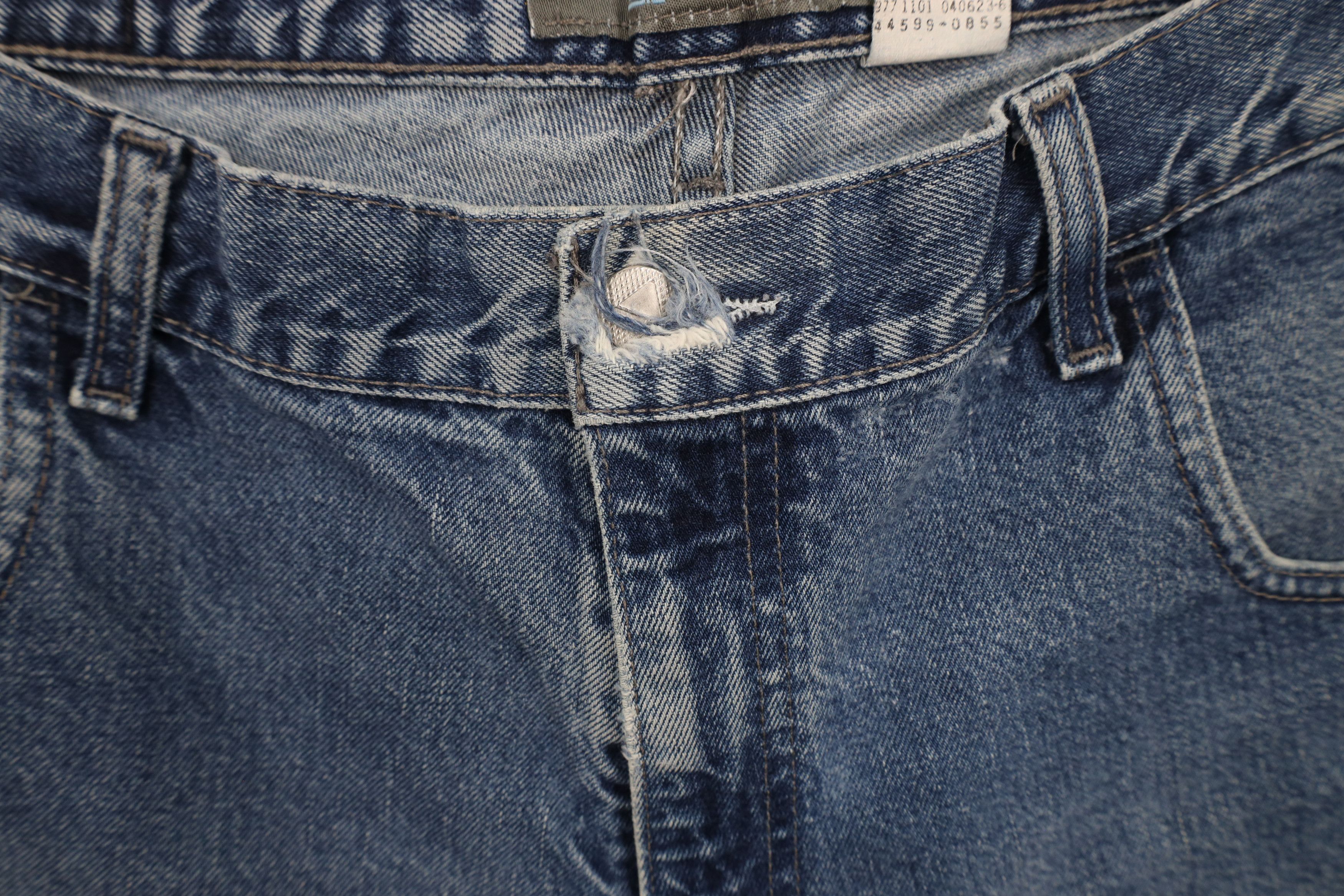 Levi's × Vintage Vintage Y2K 2001 Levis Silvertab Baggy Fit Skateboard Jeans Size US 36 / EU 52 - 6 Thumbnail