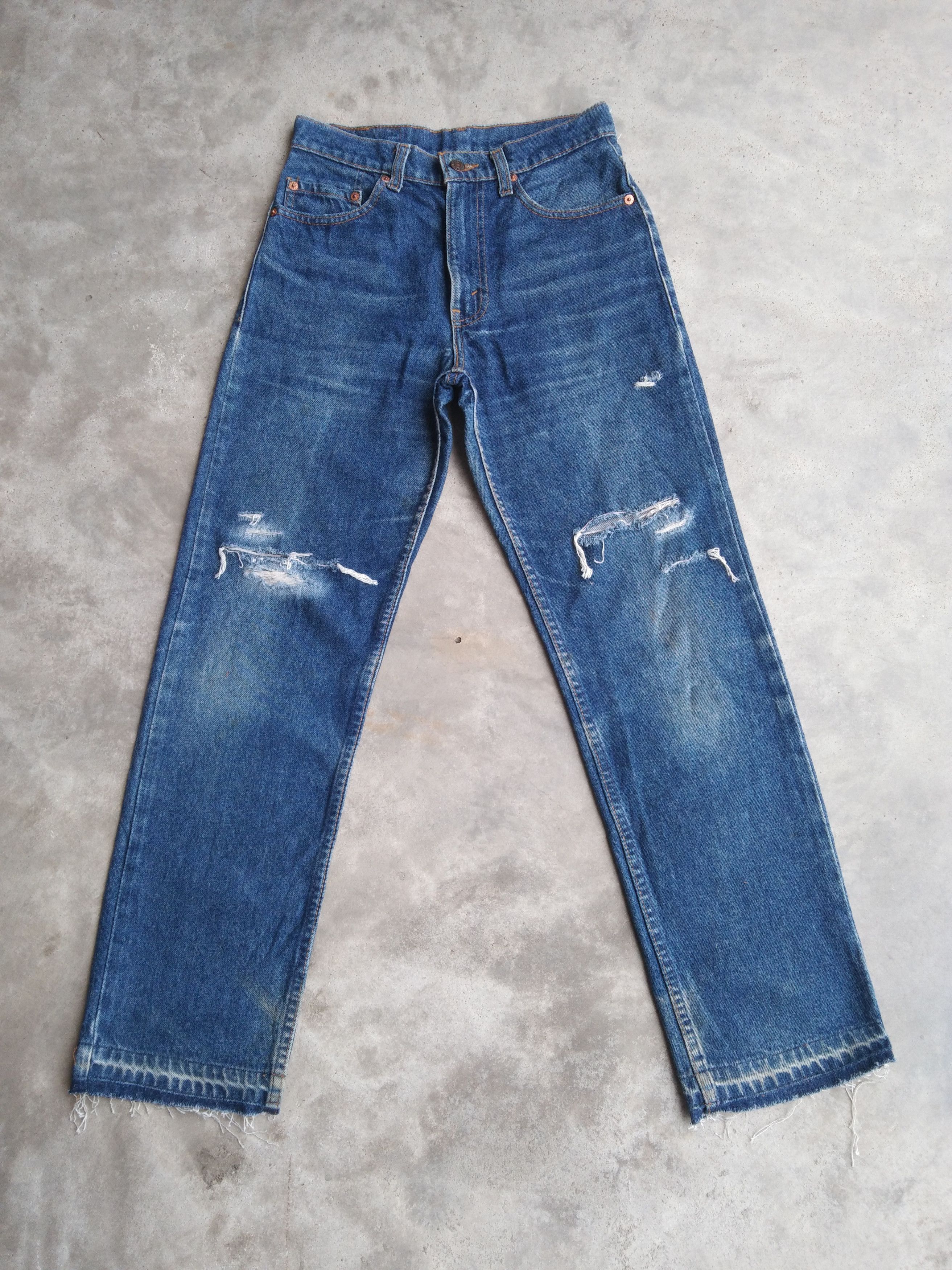 90s Vintage Levi's Jeans 510 Made In USA Distressed 27x30