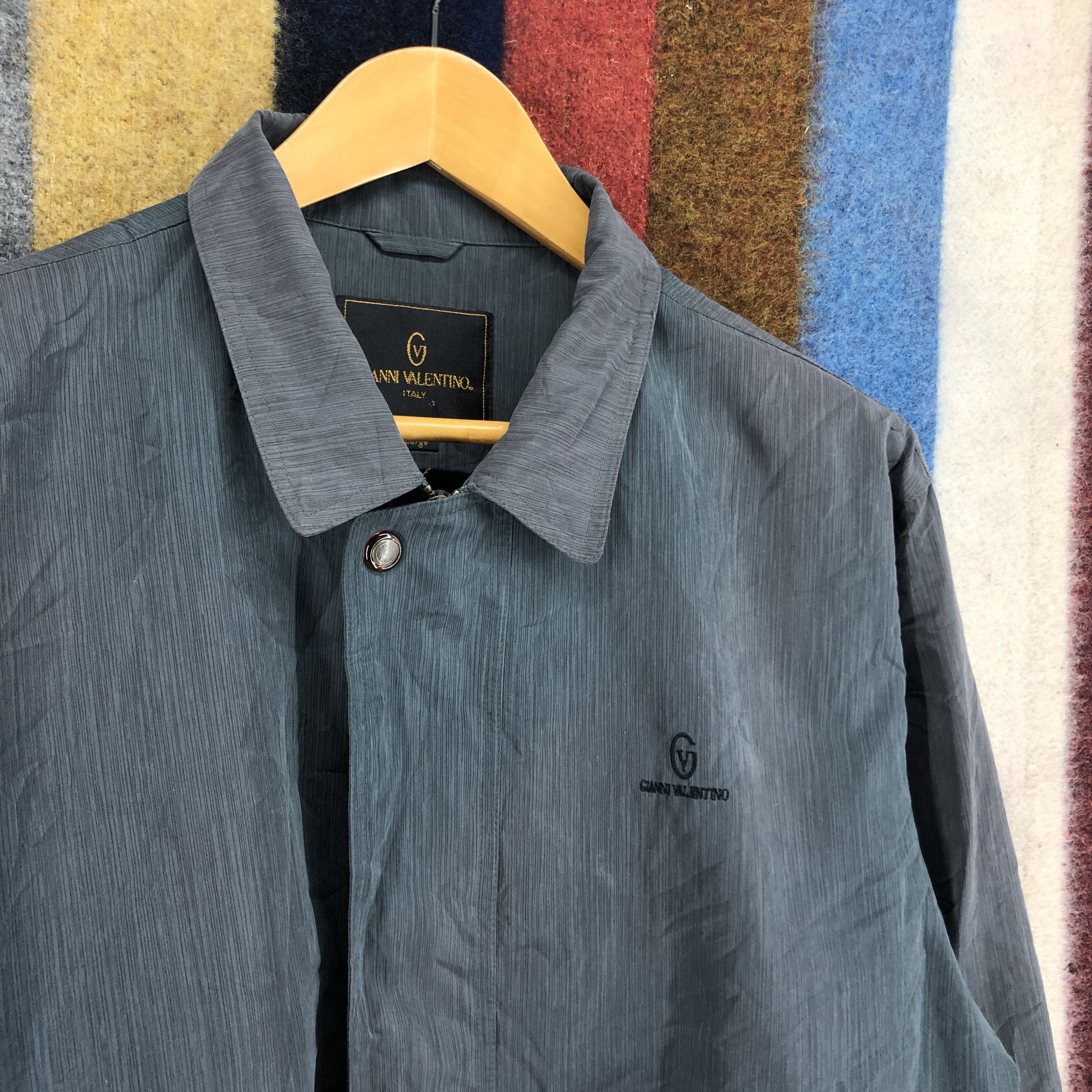 Gianni Valentino GIANNI VALENTINO ITALY Zipper Jacket #0480/T Size US L / EU 52-54 / 3 - 3 Thumbnail