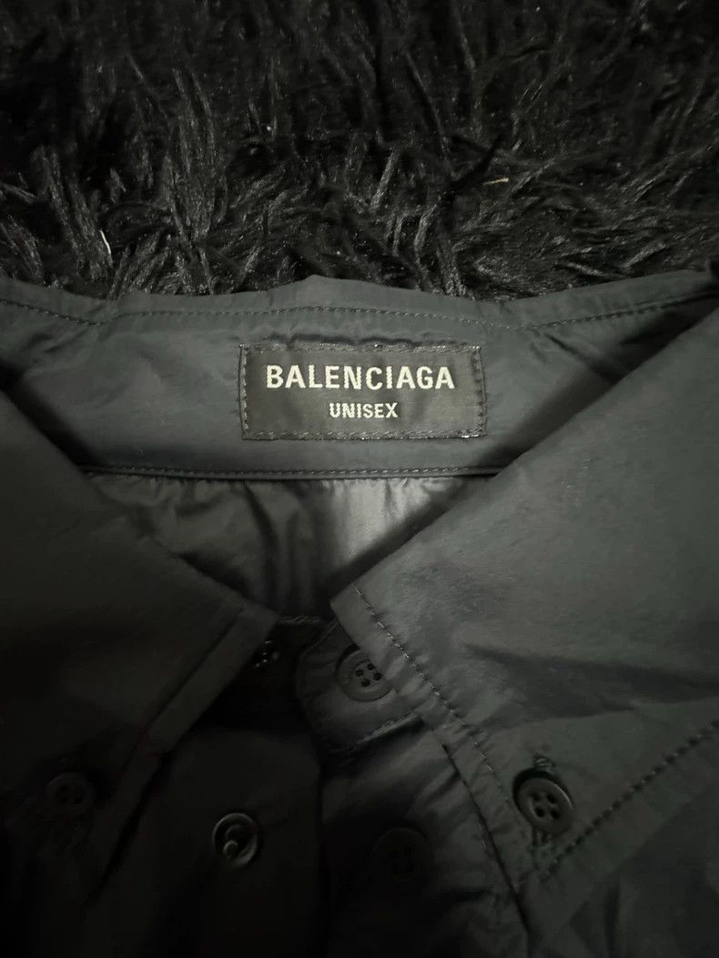 Balenciaga Balenciaga Solid color single-breasted long-sleeved shirt Size US XS / EU 42 / 0 - 2 Thumbnail