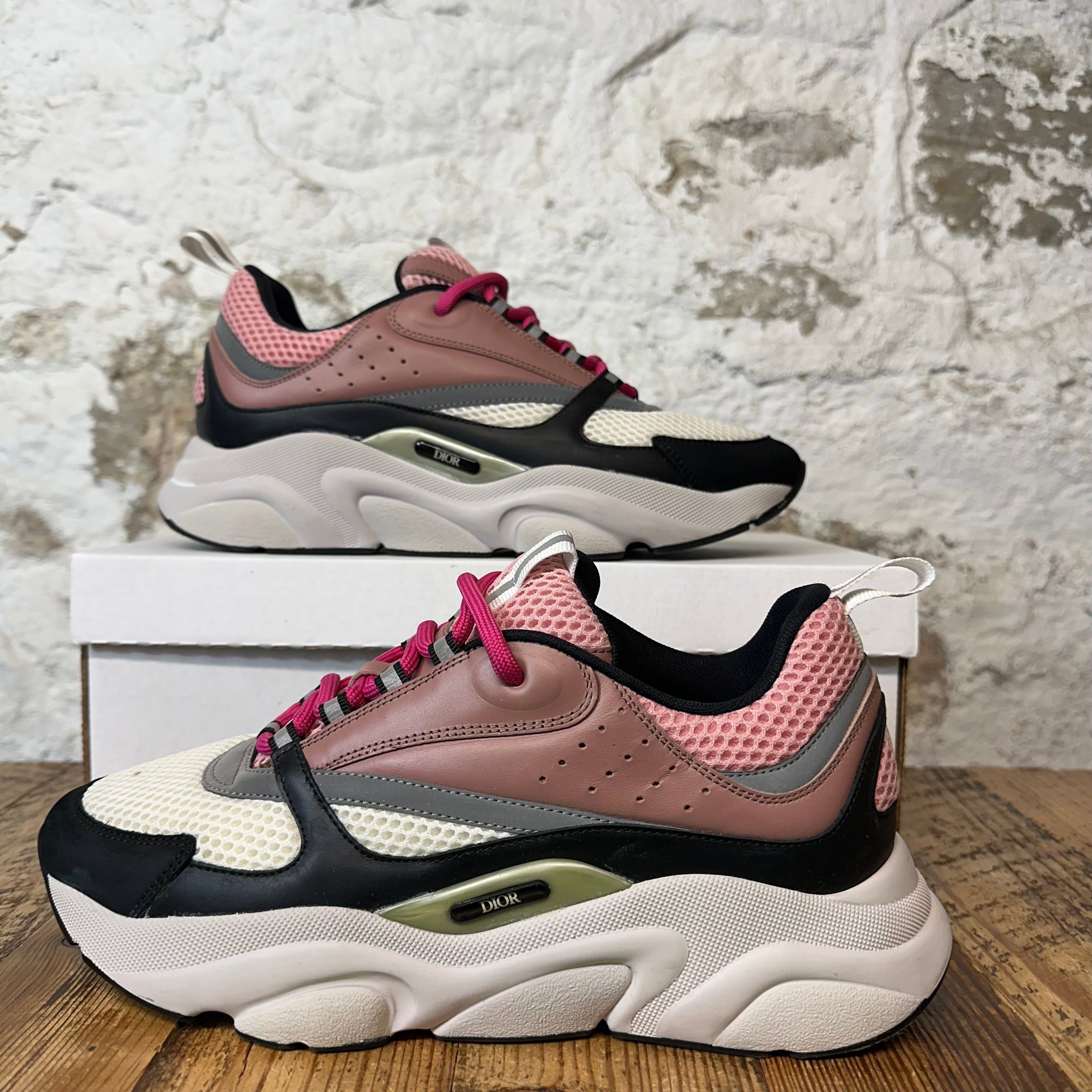 Dior Dior B22 Rust Pink Black White Sneaker Sz 9 (42) Size US 9 / EU 42 - 1 Thumbnail