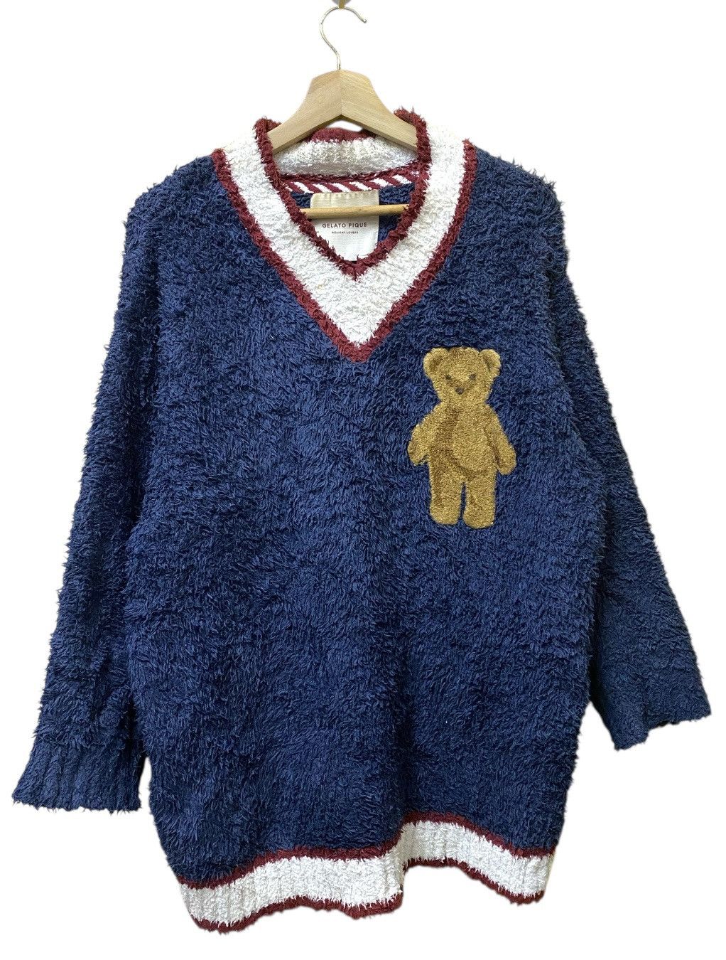 Aran Isles Knitwear Gelato Pique Bear Lovers Fleece Sweatshirt Size US M / EU 48-50 / 2 - 1 Thumbnail