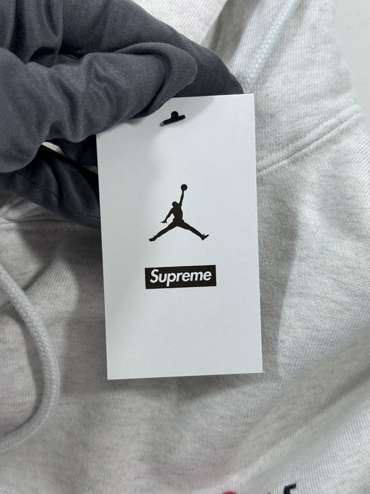 Jordan Brand × Supreme LOGO EMBROIDERED HOODIE Size US S / EU 44-46 / 1 - 6 Thumbnail