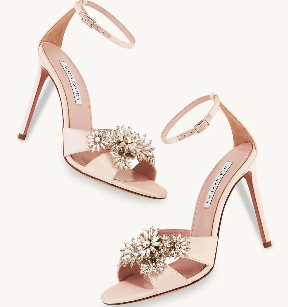 Aquazzura o1srvl11e1024 Heel in Gold Size US 6 / IT 36 - 1 Preview