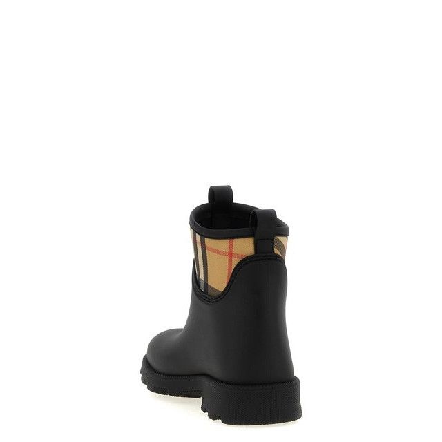 Burberry BURBERRY Marsh Black Rubber Ankle Boots New & Authentic (Men Size US 8 / EU 41 - 5 Thumbnail