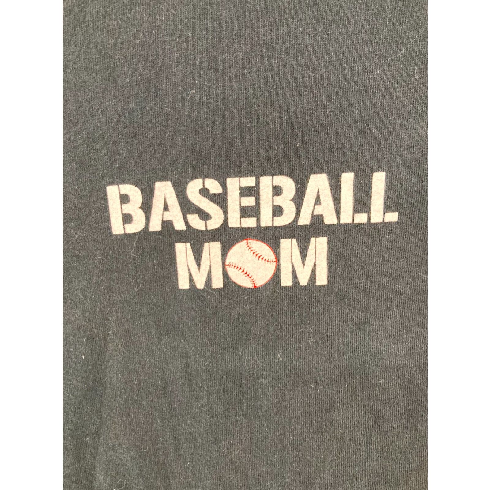 Gildan Gildan Baseball Mom Womens TShirt M Gray Shirt Adults Casual Short Sleeve Crew Neck Jersey Cotton Athletic Fit Mom Theme 90s? Size M / US 6-8 / IT 42-44 - 5 Thumbnail