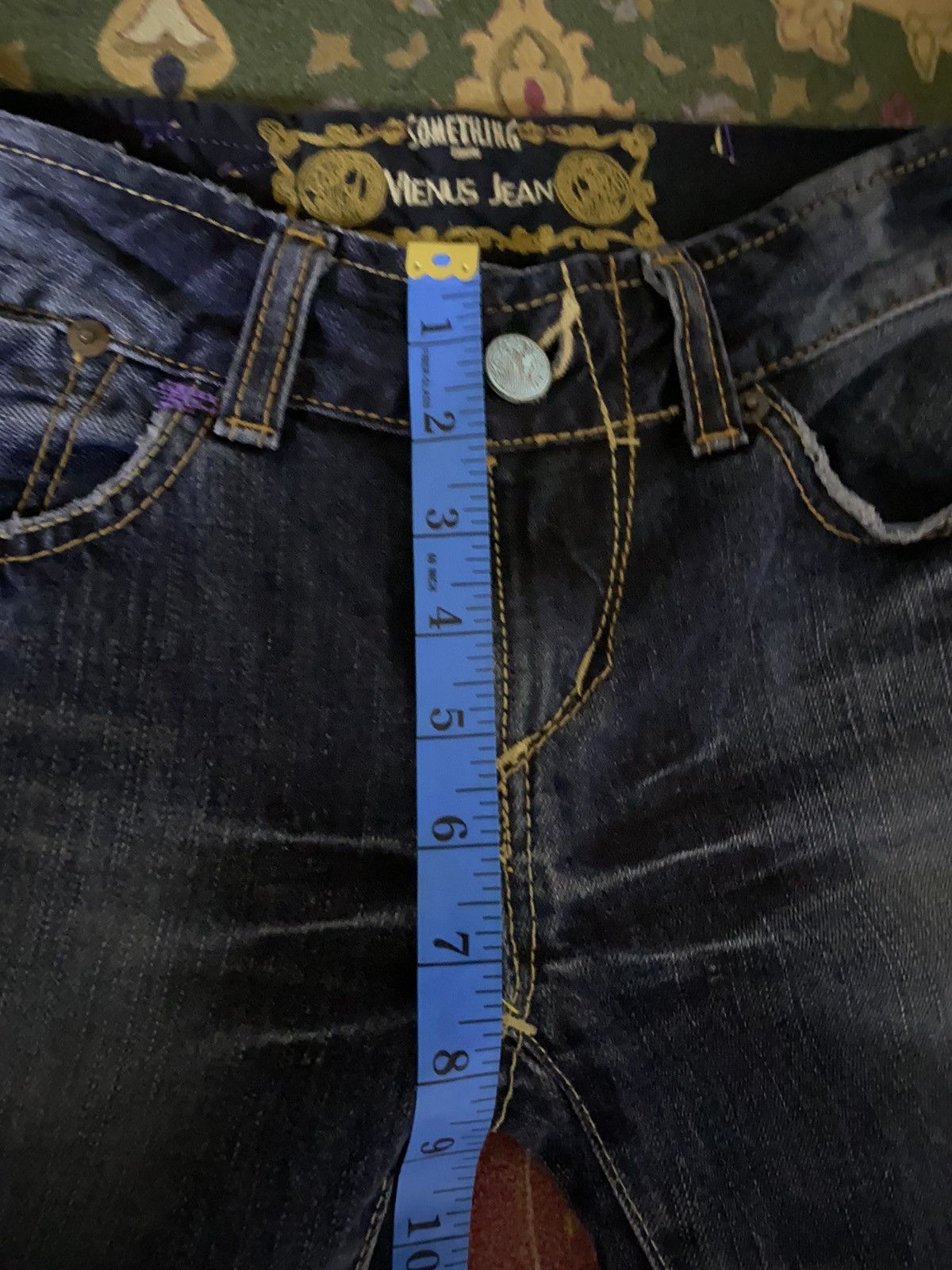 Edwin 🔥FLARE🔥🔥Something Edwin Vienus Jean Flare Denim Size US 27 - 13 Thumbnail