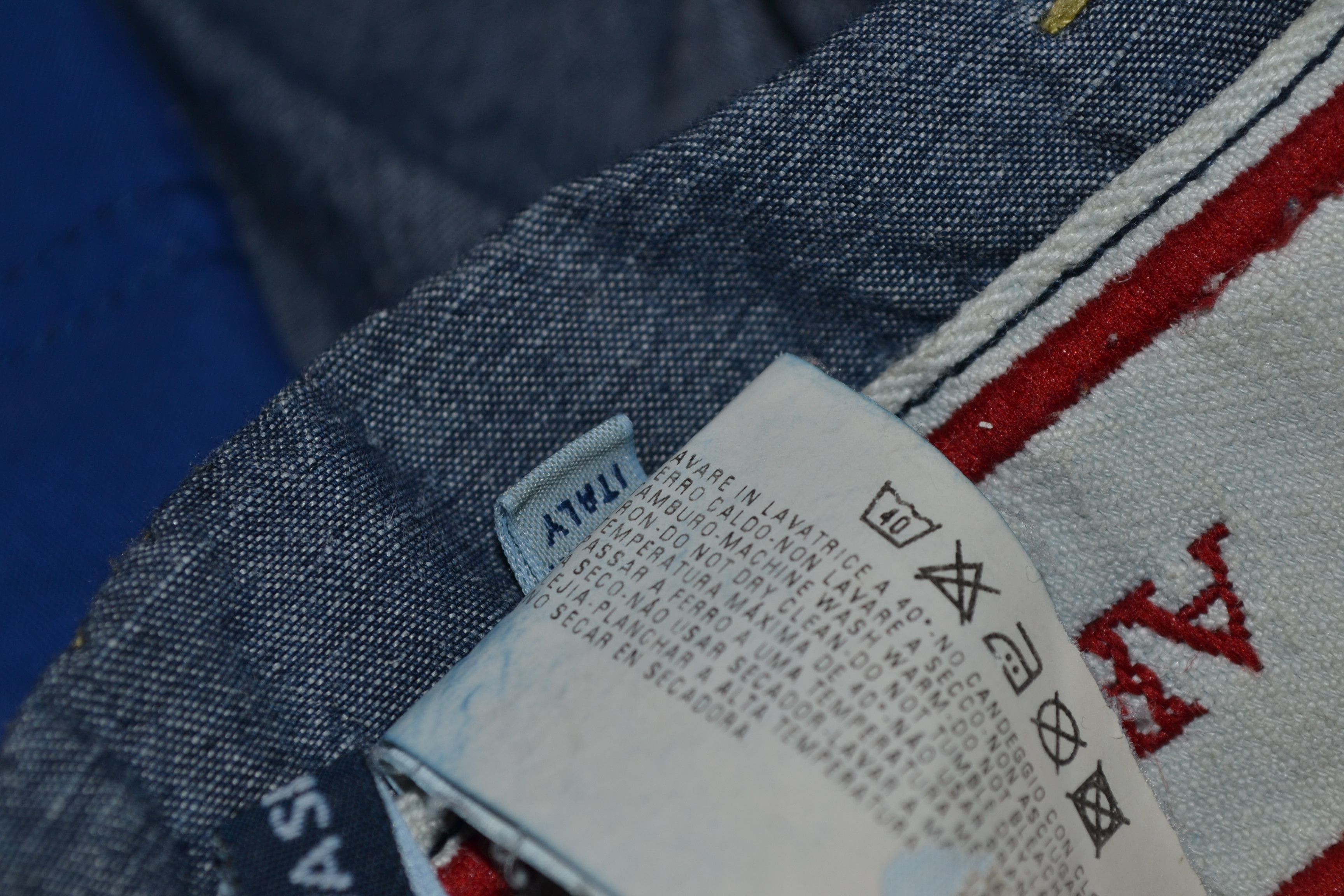 Armani Vintage Armani Jeans Y2K Wide Leg Baggy Pants | 90s Size 30" / US 8 / IT 44 - 6 Thumbnail