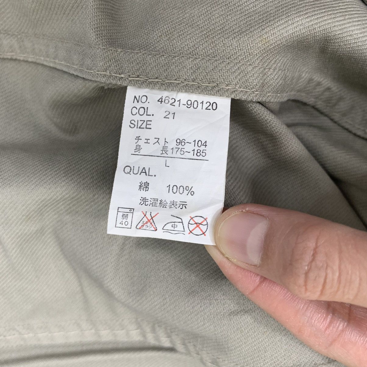 Vintage Vintage 90s NEVER SEEN THINGS Plain Grey Coat Size US L / EU 52-54 / 3 - 6 Thumbnail