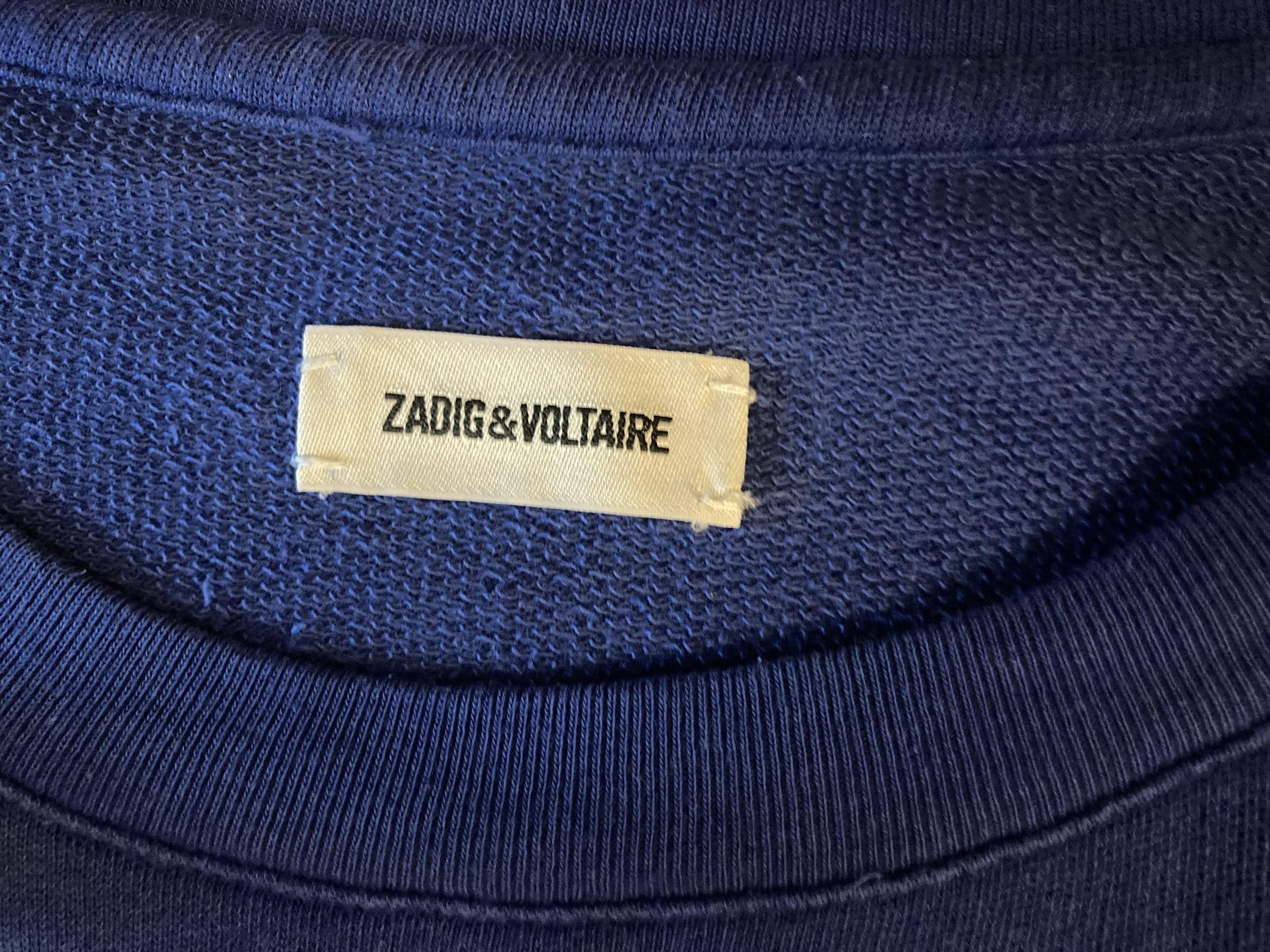 Zadig & Voltaire ZADIG & VOLTAIRE Portland Amour Sweatshirt short sleeve Size S / US 4 / IT 40 - 4 Thumbnail