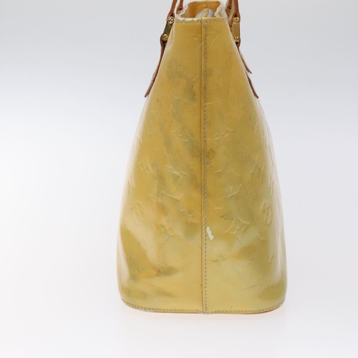 Louis Vuitton LOUIS VUITTON Monogram Vernis Houston Hand Bag Gris M91053 Size ONE SIZE - 3 Thumbnail
