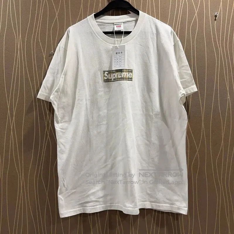 Burberry Burberry White Cotton Men’s T. Size US L / EU 52-54 / 3 - 1 Thumbnail