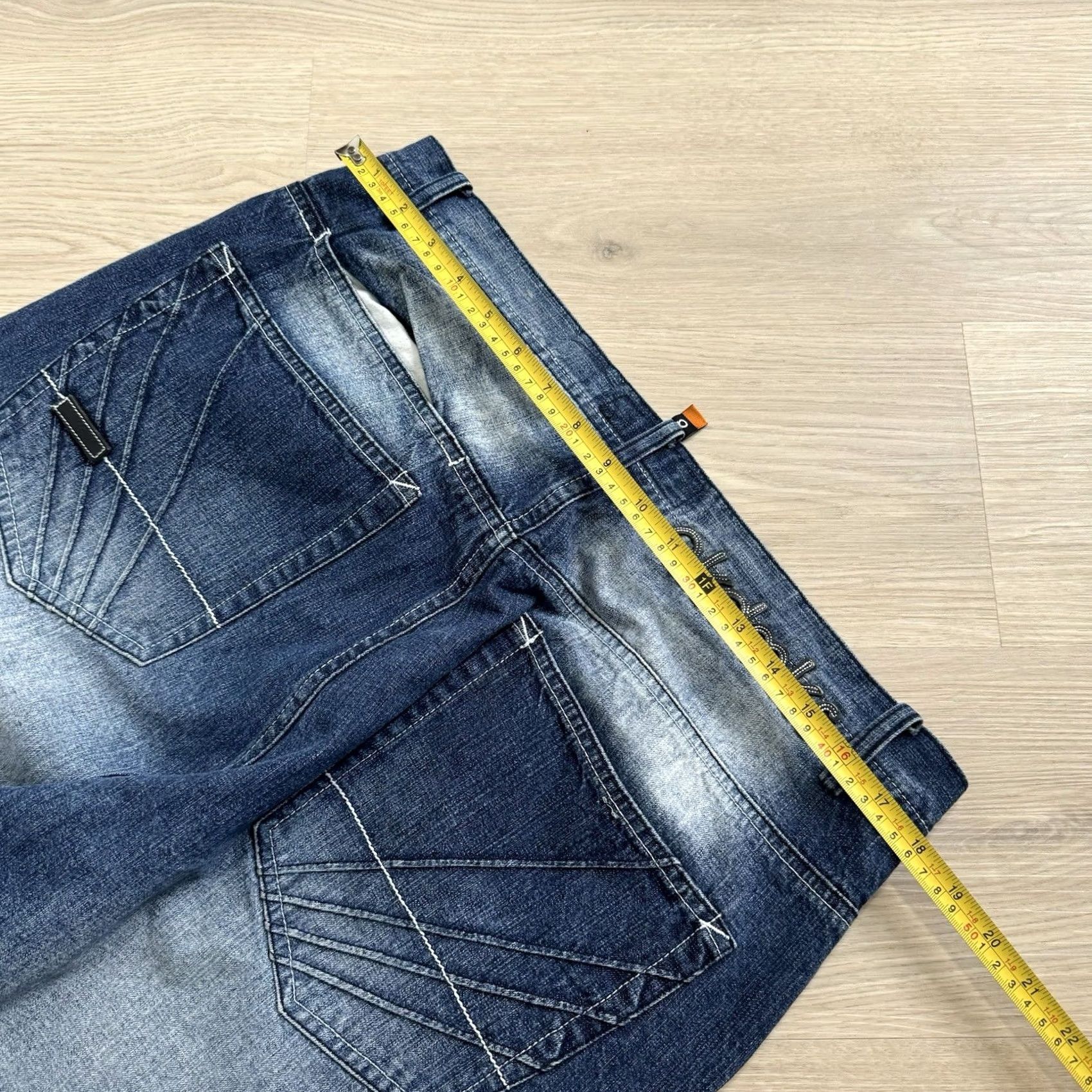 Akademiks VINTAGE Akademiks Baggy Jeans Men 36 Hip Hop Urban Blue 36x32 Size US 36 / EU 52 - 7 Thumbnail