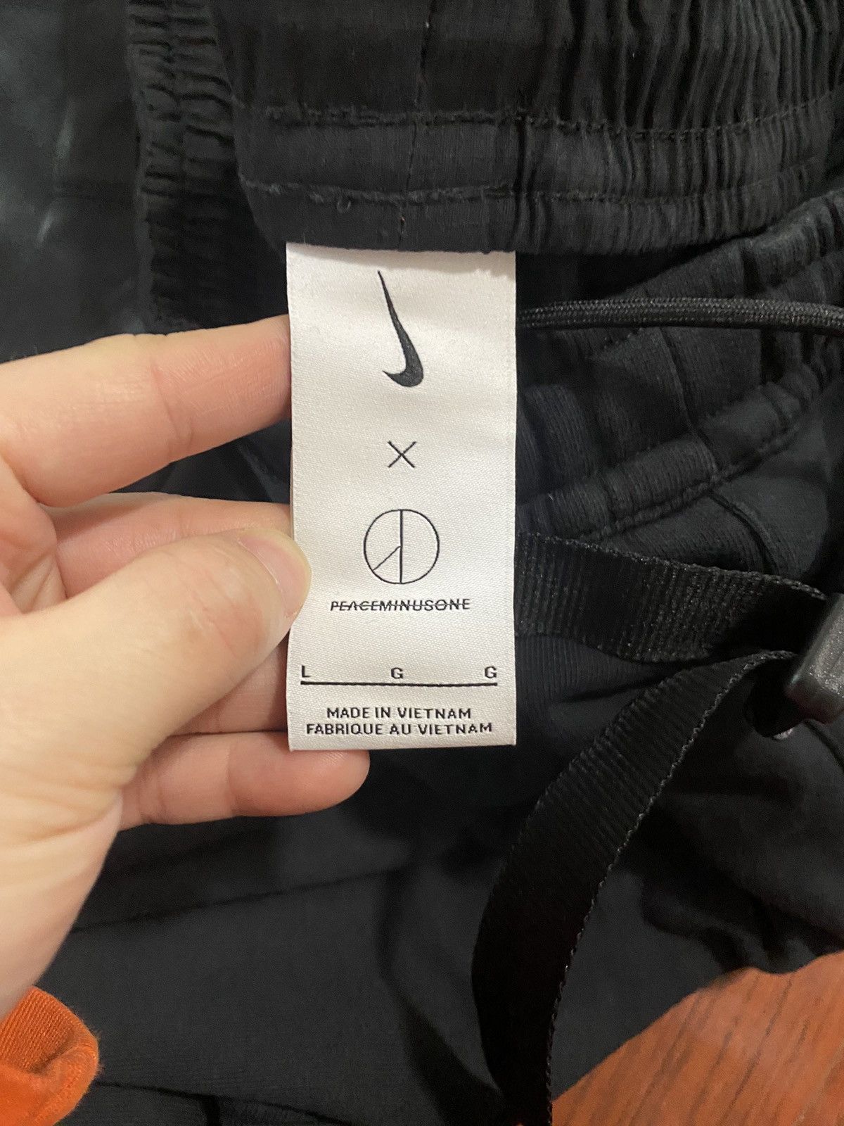 Nike × peaceminusone Peaceminusone Nike G-dragon sweat cargo pants Size US 34 / EU 50 - 7 Thumbnail