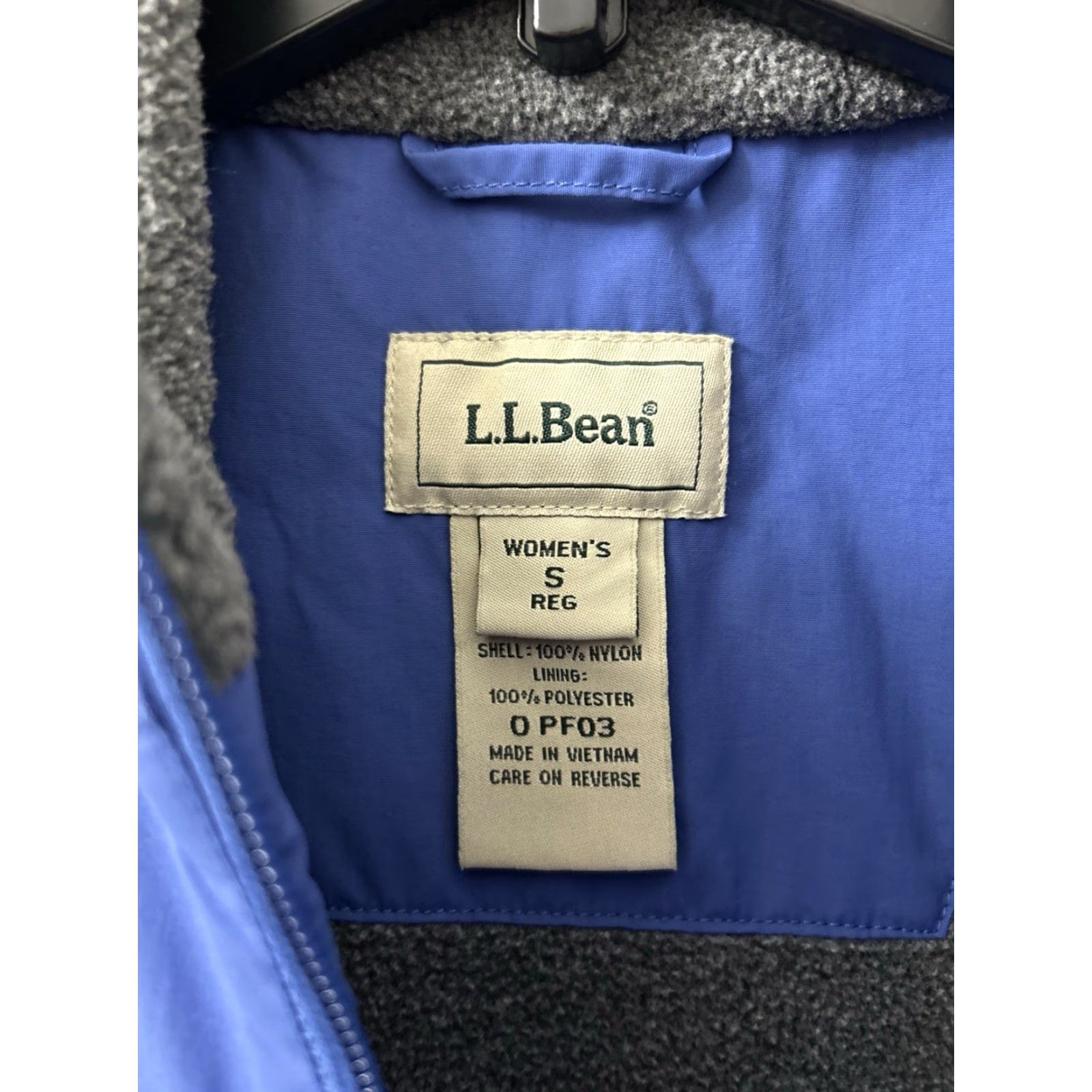 Vintage VINTAGE LL Bean Vest Womens S Blue Fleece Zip Pockets Outdoor Casual Size S / US 4 / IT 40 - 4 Thumbnail
