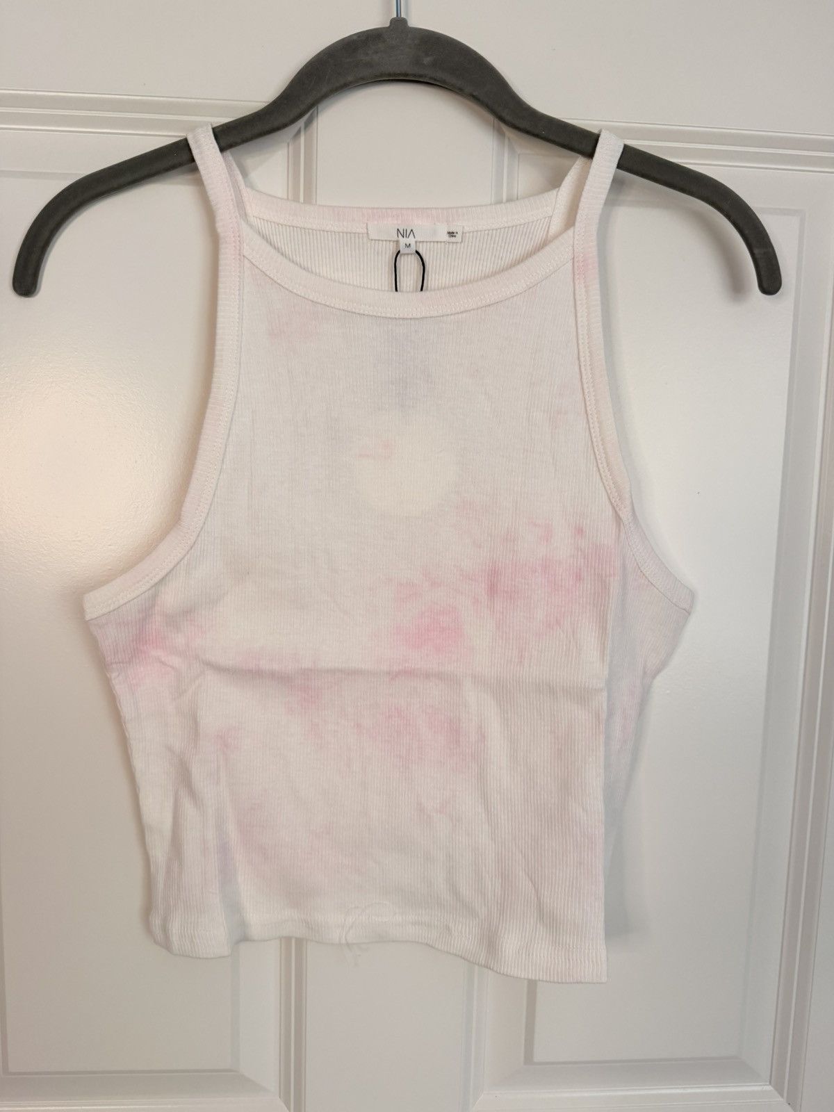 Other Nia pink tie dye ribbed cotton tank size M new with tags Size M / US 6-8 / IT 42-44 - 1 Thumbnail